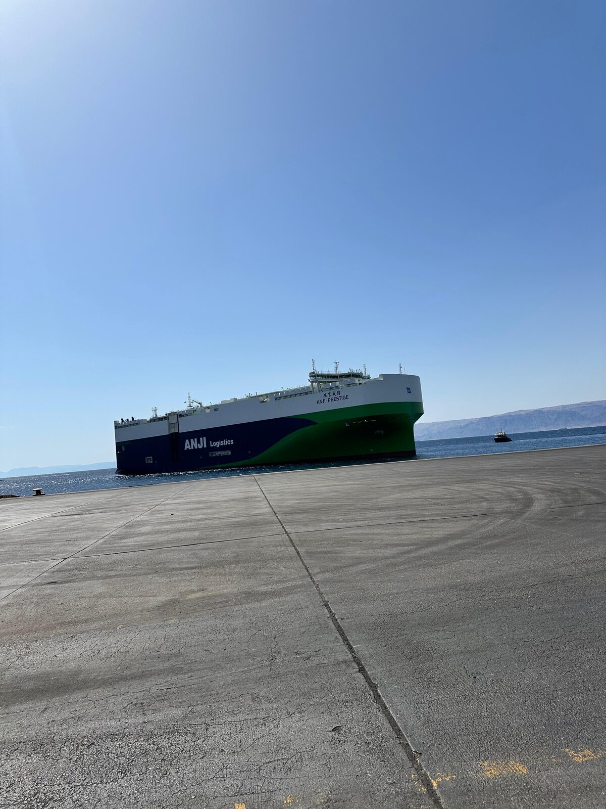 Anji Prestige Arrives in Aqaba from Antwerp — photo 1